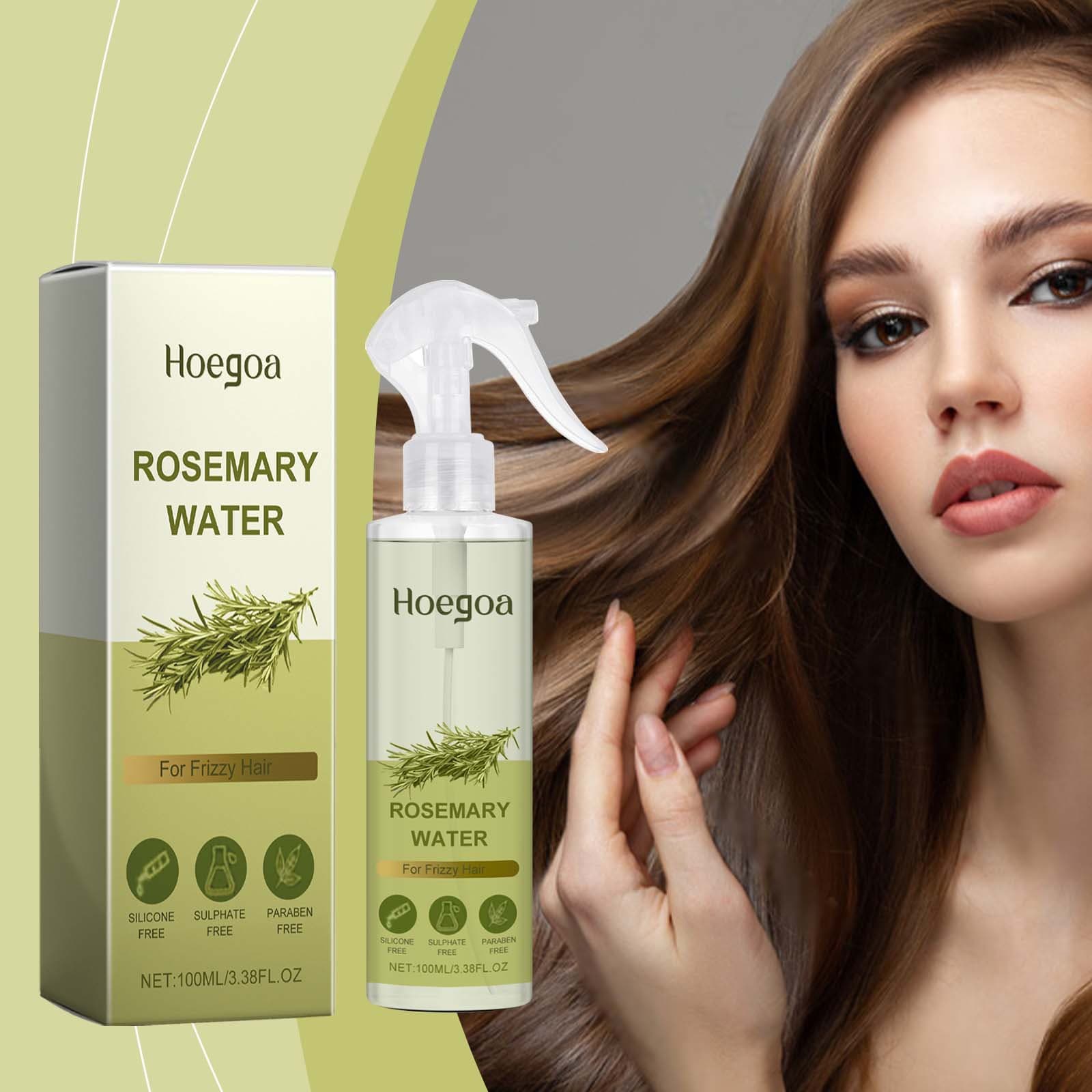 HOEGOA Rosemary Hair Spray Nourishing Hair Care Smooth and Fragrant Strengthening Repair Shiny Hair