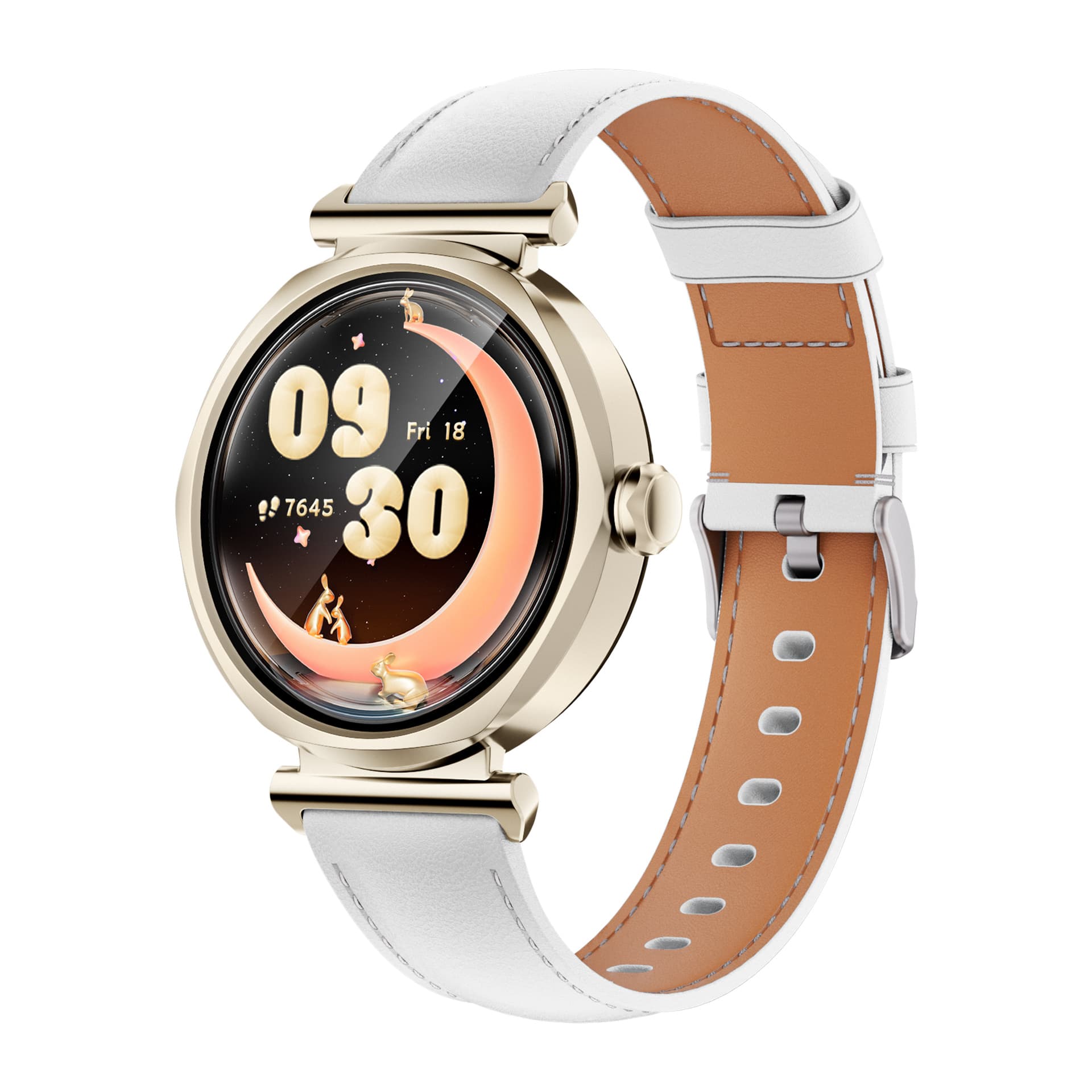 Amazon Bestseller Women's Smart Watch GTR4 Sports Watch with Live Heart Rate Monitoring Smart Band