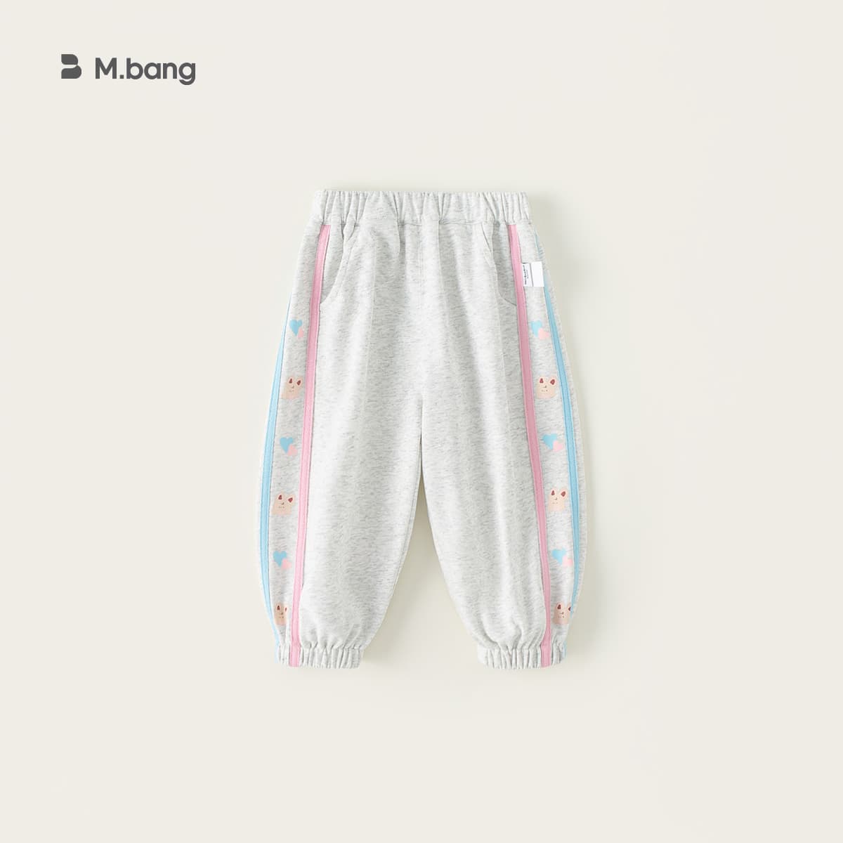 Youbao Children's Clothing Spring and Autumn Girls' Sports Pants New Spring Style Kids' Sweatpants Baby Girls' Spring Casual Long Pants