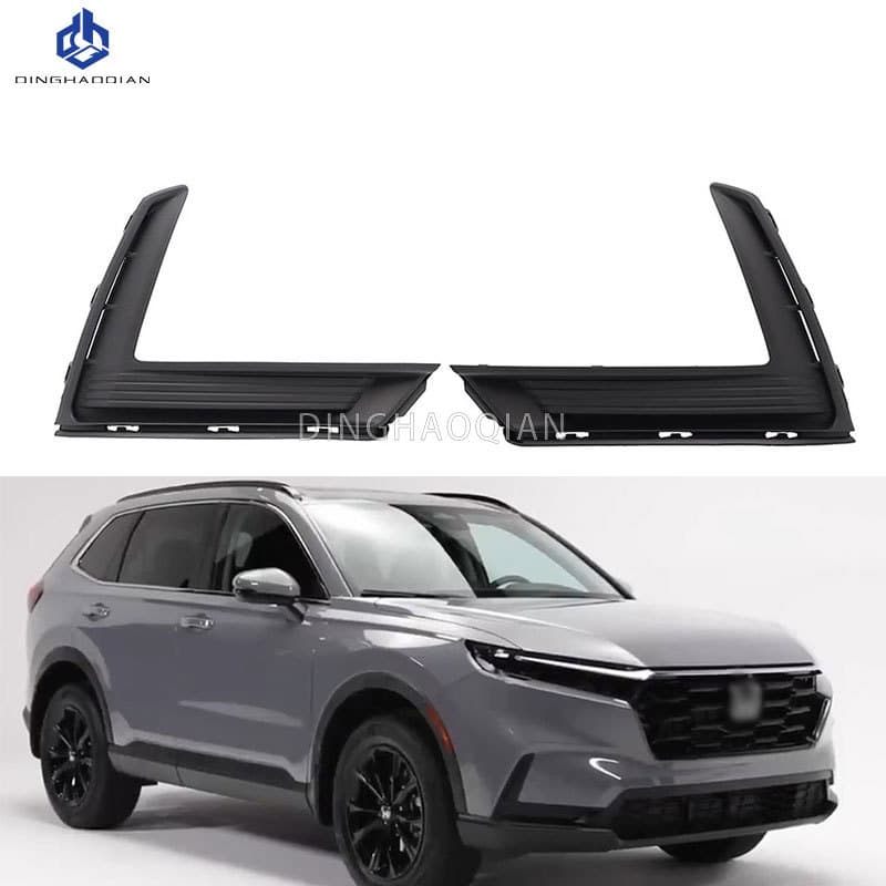 For Honda CRV 2022-2023 Fog Light Cover Front Bumper Fog Light Frame CRV Front Fog Light Grille Frame