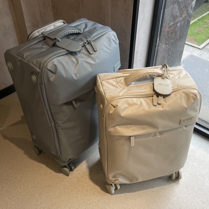 airway ultra-light suitcase trolley case women's soft case new cloth bag suitcase boarding case 20 inches large capacity