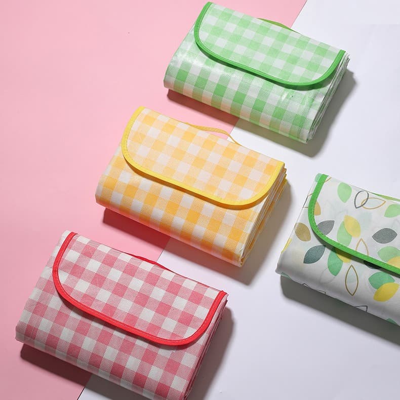 Picnic mat, outdoor camping, cooking, moisture-proof mat, portable, foldable, waterproof cushion, beach tent, camping mat