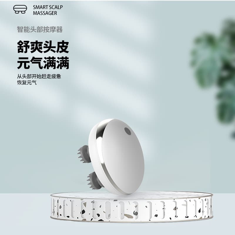 Smart Head Massager Octopus Charging Realistic Kneading Sleep Aid Stress Relief Scalp Massager