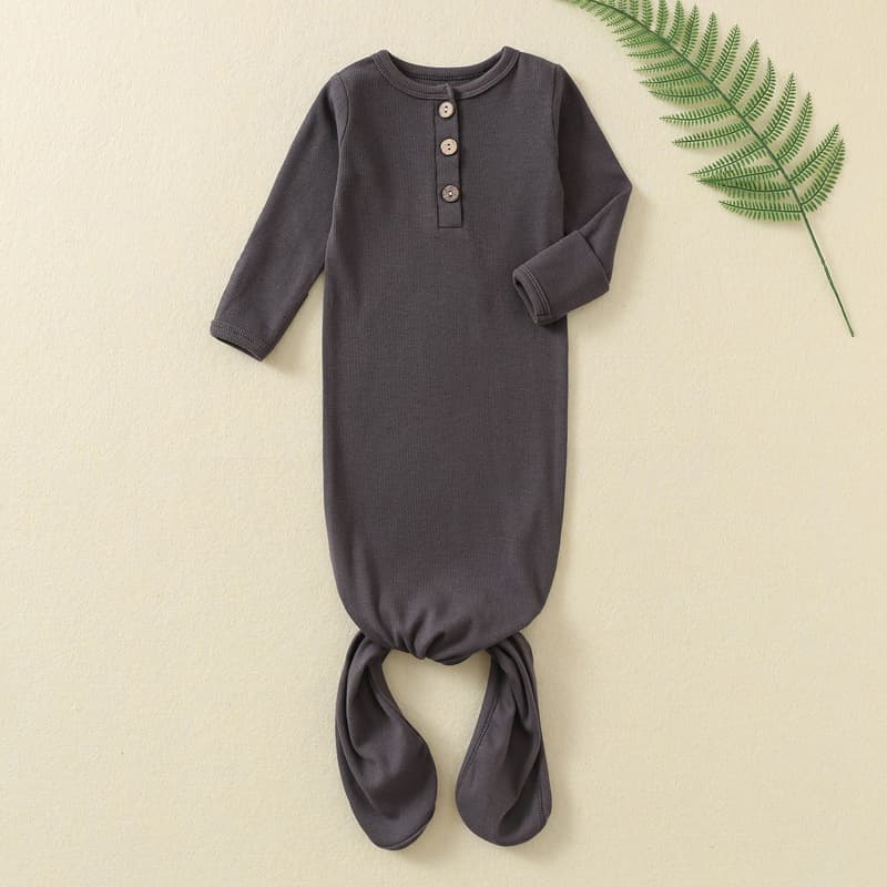 Ins Cross-Border Baby Swaddle Sleep Sack Baby Ribbed Sleepwear Newborn Footed Romper Baby Clothes