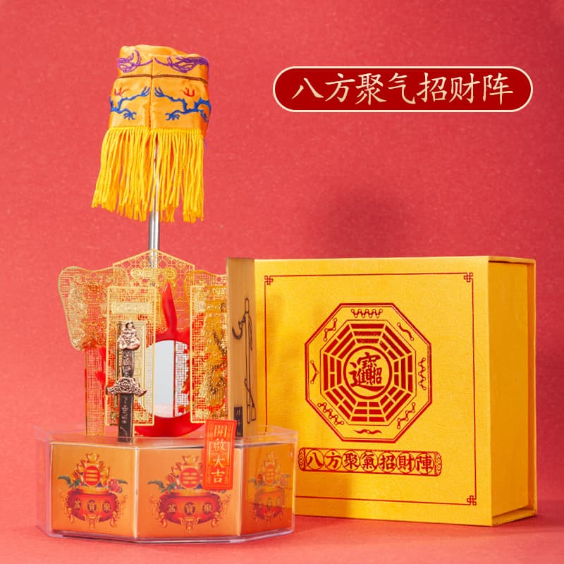 Wholesale: Worship Array for Personal Destiny Guardian - Eight Directions Energy Gathering Wealth Attraction Array, Office Home Decor