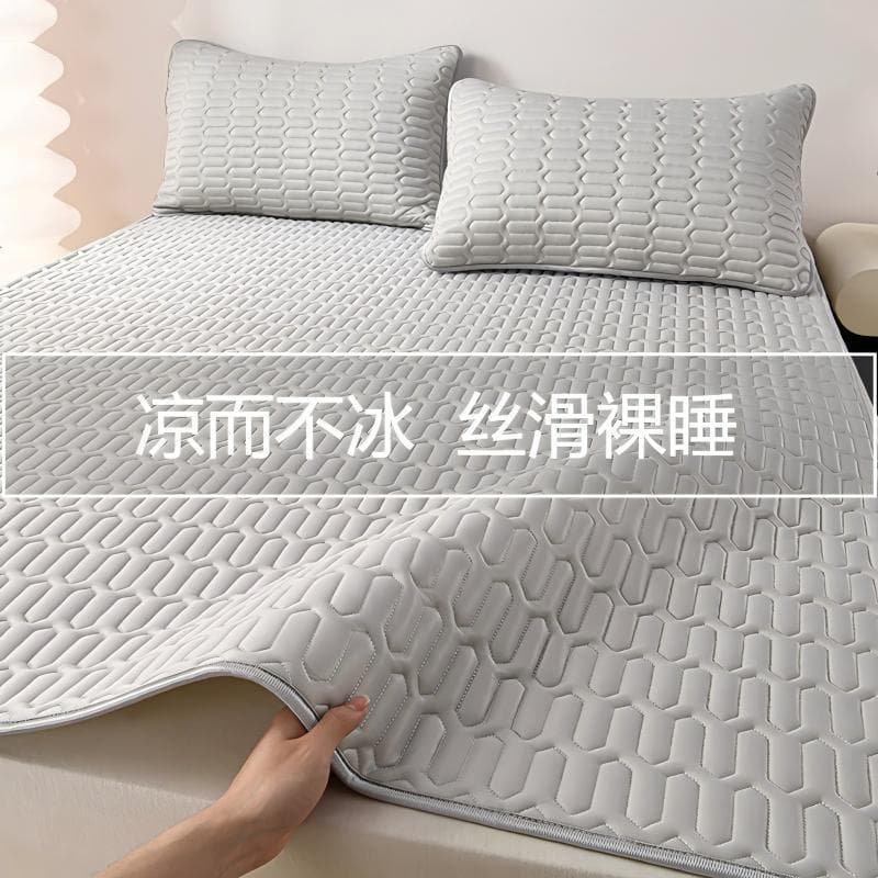 2025 New Style Latex Cooling Mat Single Piece Three-Piece Set Hot Weather Washable Home Use Student Dormitory Summer Ice Cold Mattress