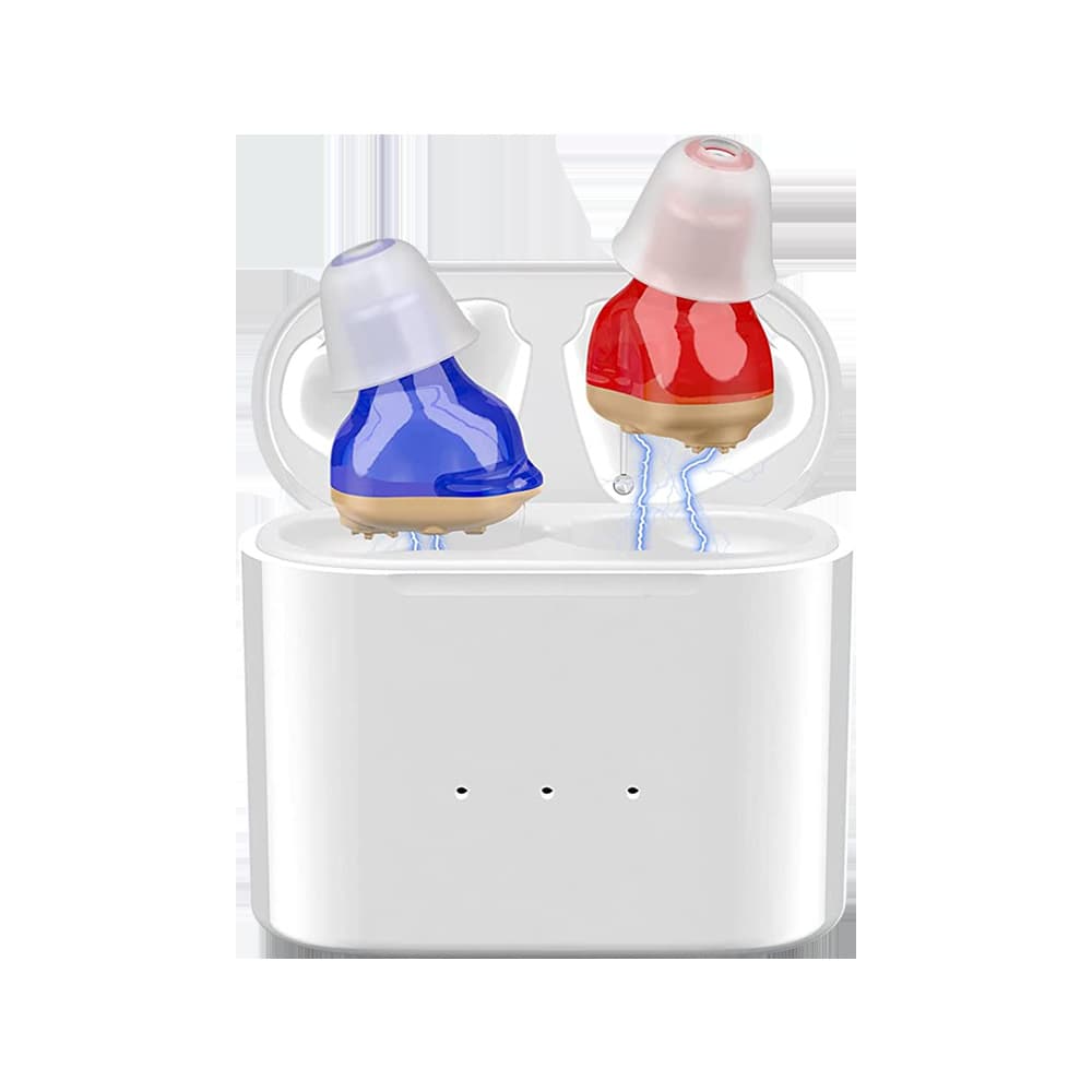 In-Ear Invisible Hearing Aid for Seniors Rechargeable Digital Hearing Amplifier Amazon Bestseller