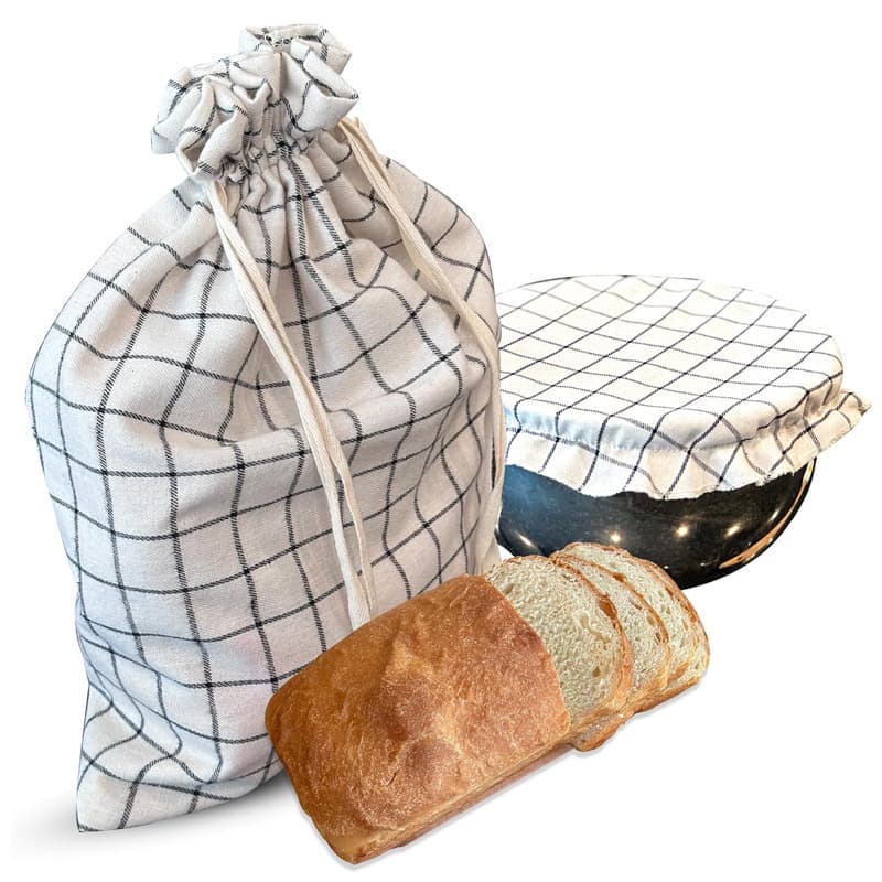Amazon Cross-border Homemade Sourdough Bread Bag, TPU Plastic Lining, Reusable Bread Storage Bag