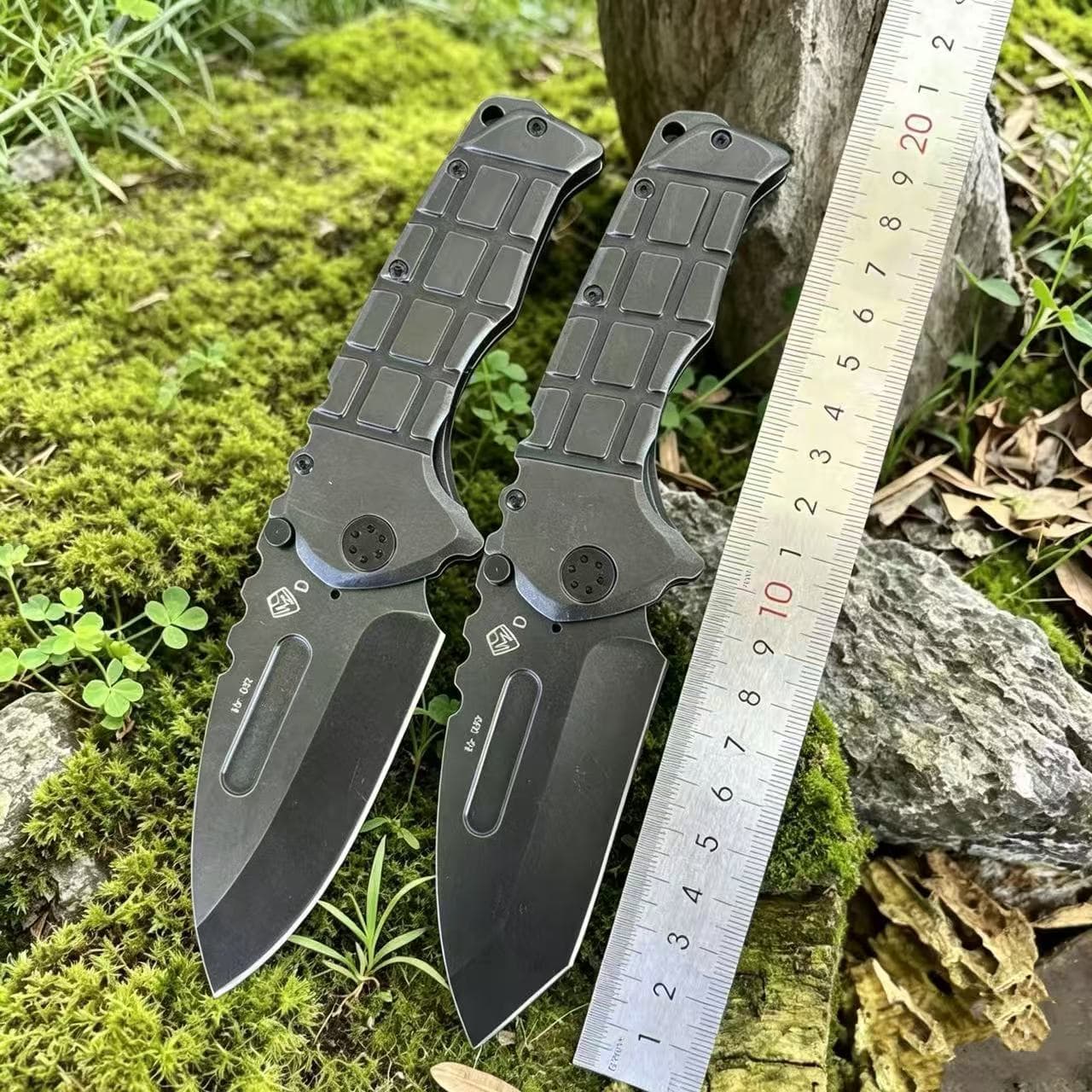 Outdoor Folding Knife, High Hardness Sharp Anti-Slip Handle EDC Knife, Portable Camping Knife Gift Box, Stock Wholesale