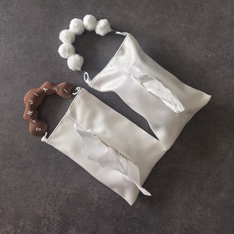 Yunzhiqi Silk Lacquer Packaging Pure Color Packaging Home Textiles Home Decor Fabrics Tissue Boxes and Facial Tissue Bags