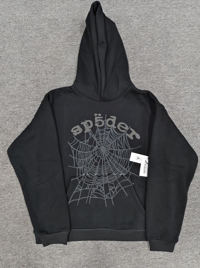 High Version Hot Selling in Europe and America Trendy Brand Sp5der Hoodie Heavyweight Couple's Style Overseas Cross-Border Edition In-Stock Sweatshirt