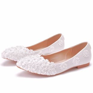 Flat Pointed Toe Casual Women's Flats Flower New Spring Women's Shoes Shallow Slip-On Fashion Comfortable Flat Shoes Versatile
