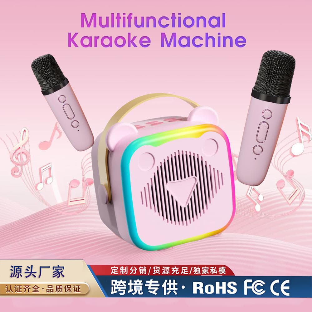 K10 Bluetooth Karaoke Speaker with Microphone, Singing Audio All-in-One with Mic, Birthday Gift, K12 Music