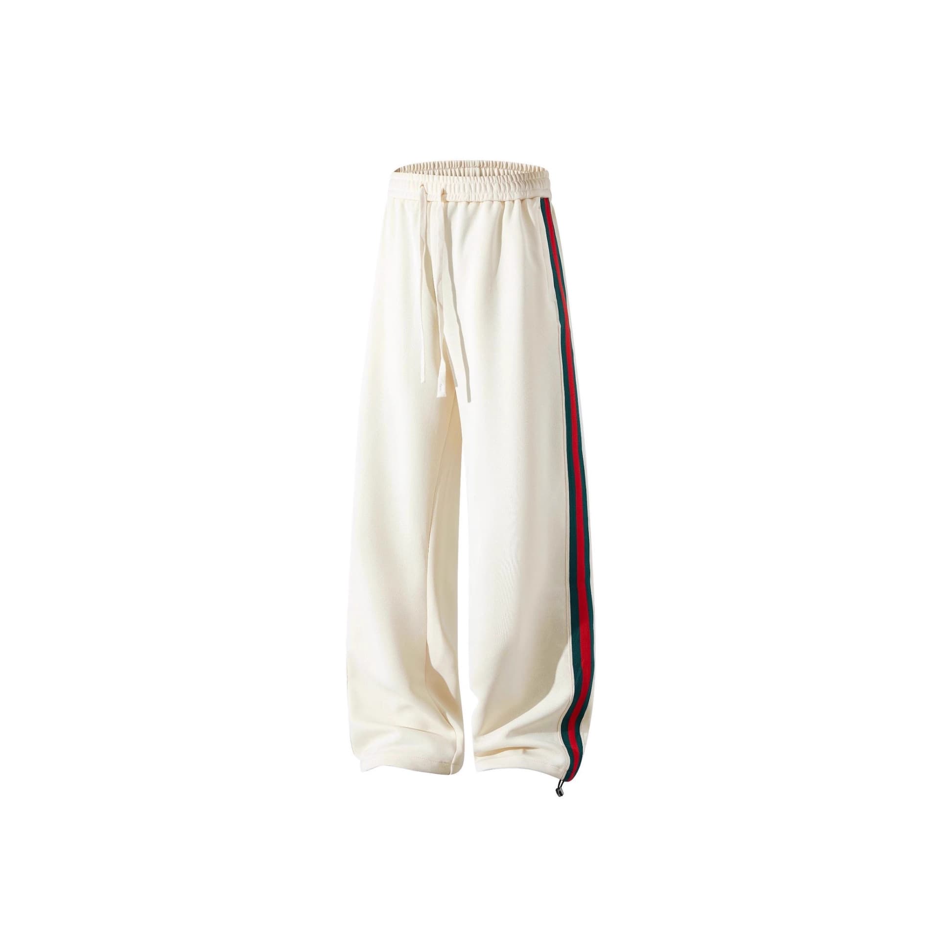 Korean Style New Fashion Straight-Leg Pants for Women, Casual High-Waist Sweatpants, Spring Autumn Winter Trousers, Loose Wide-Leg Athletic Pants
