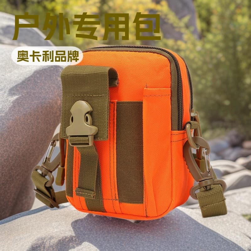 Outdoor Cycling Hiking hmolle Waist Bag Military Tactical Outdoor Sports Crossbody Waist Pack Zipper Strap Phone Pouch