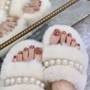 2026 New Toenail Tips Press-On Toenails Wholesale Cat Eye White-Enhancing Toenail Tips