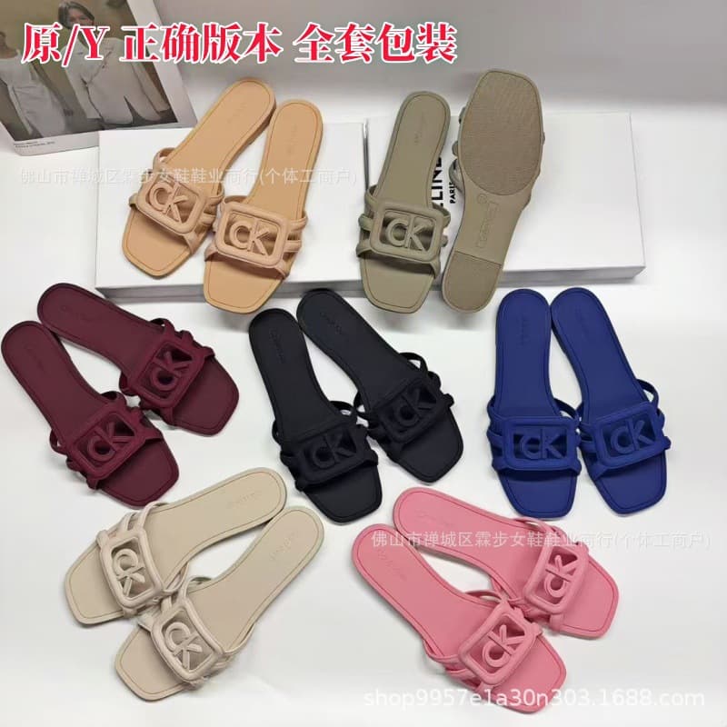 C Brand Jelly Shoes 2026 Spring/Summer New Model Outdoor Beach Sandals Non-Slip Flat One-Strap Slippers
