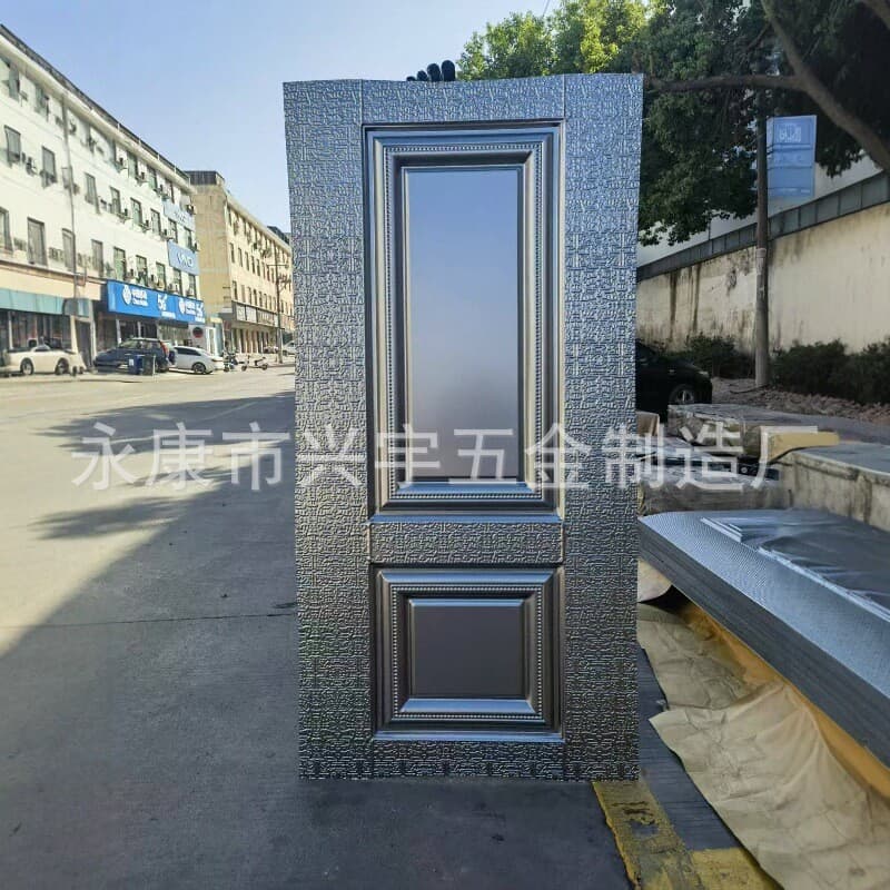 Source Factory Embossed Door Panels Door Skins Various Materials Cold-rolled Sheets Galvanized Sheets Storefronts Multiple Materials Mixed Batches Available