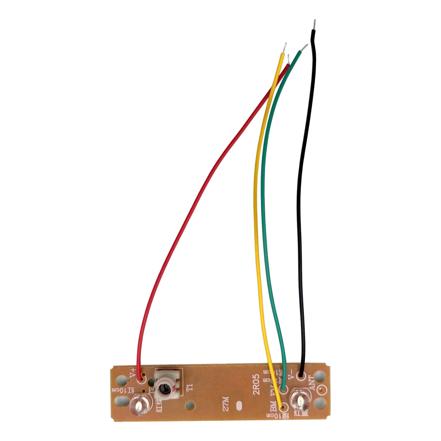 2-channel remote control car toy transmitter circuit board