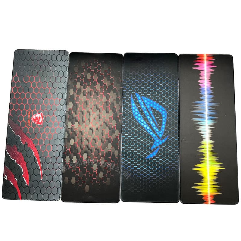 Mouse Pad 30*80cm Thickened Locked Edge Desk Mat, Dense Lock Stitch, In Stock for Dropshipping, Office Desk Mat, Mouse Pad, Colorful