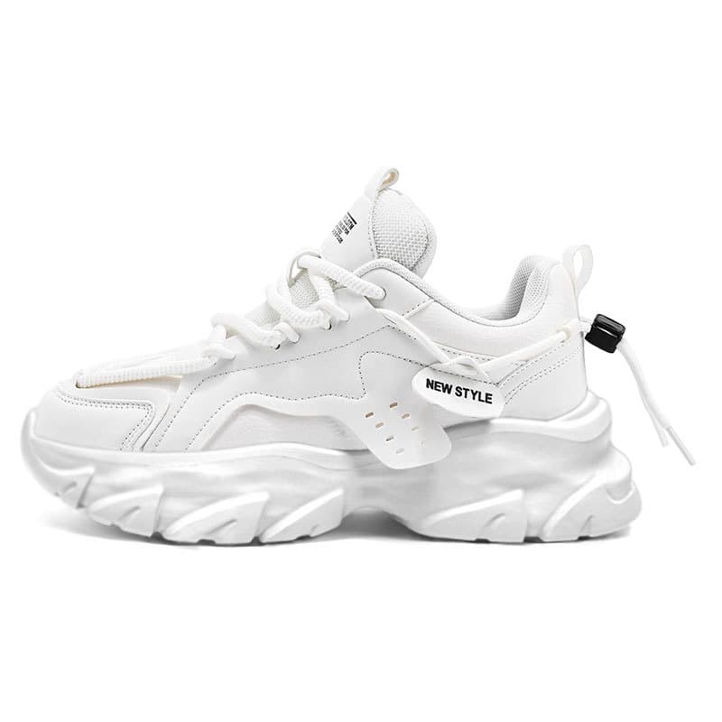 Men's Shoes 2026 Spring New Arrival Youth Trendy Sports Casual Sneakers Thick Sole Height Increasing Agam Dad Shoes