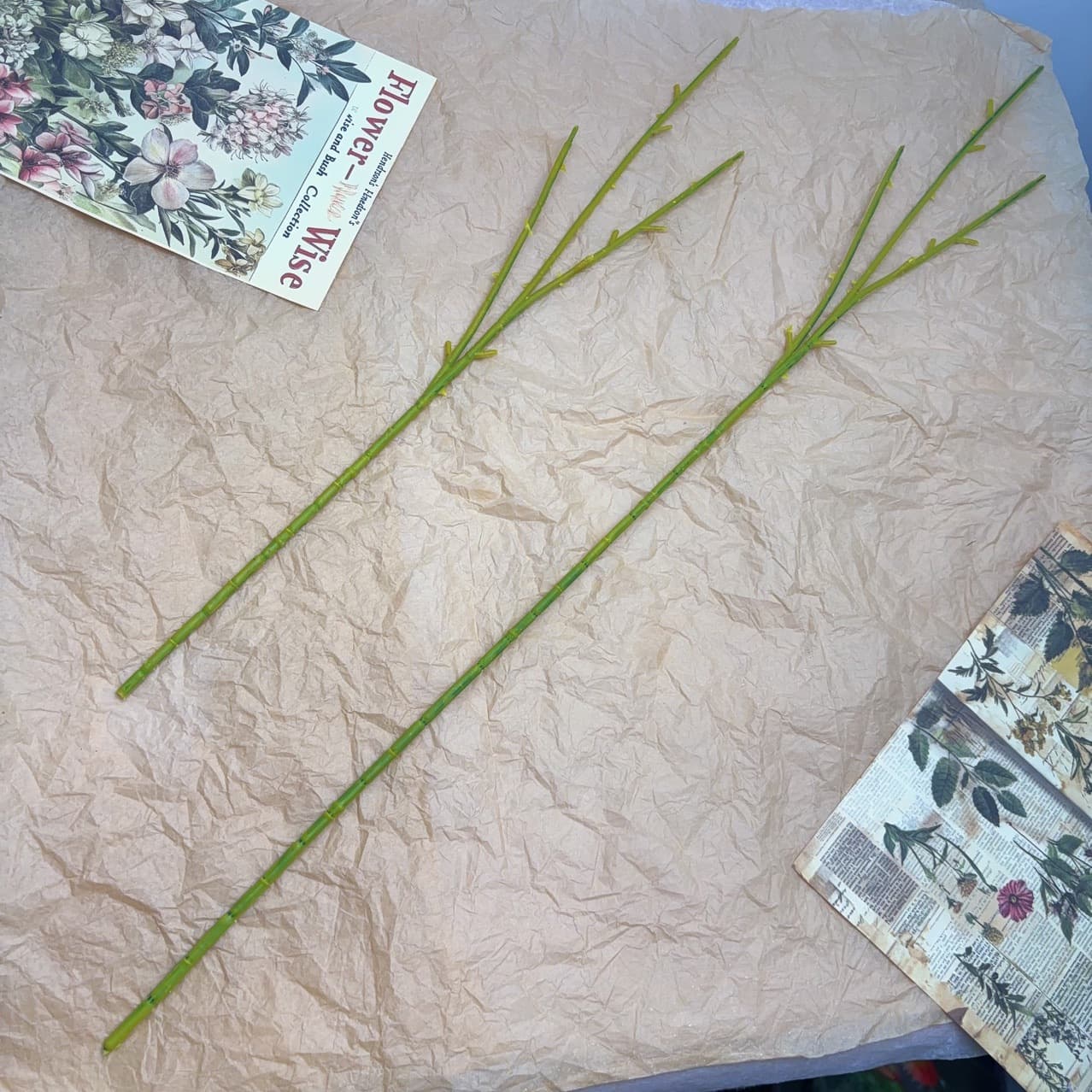 3-Prong Peony 62/42cm Artificial Flowers Simulation Fake Flower Stems Plastic Chamomile Cosmos Soap Flower Holders Roses