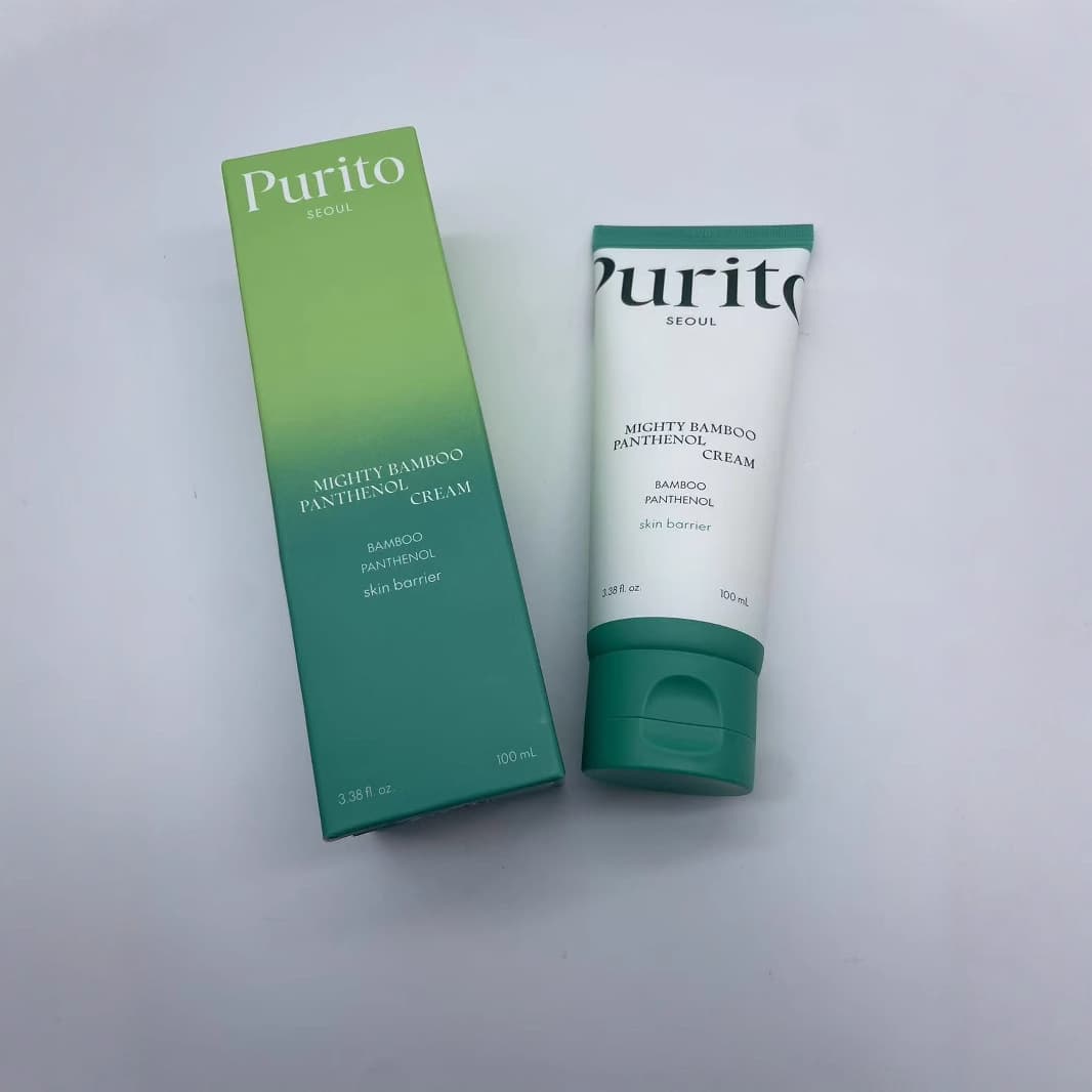 Purito Cream Bamboo Panthenol Intensive Cream Soothing Moisturizing Repair Barrier Purito Centella Asiatica 100ml