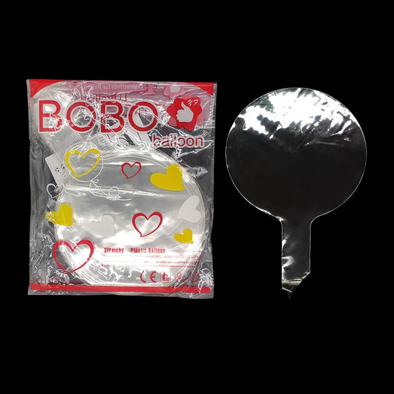 Internet celebrity night market street stall Bobo ball skin wholesale 18-inch 24-inch luminous transparent love Bobo ball wholesale