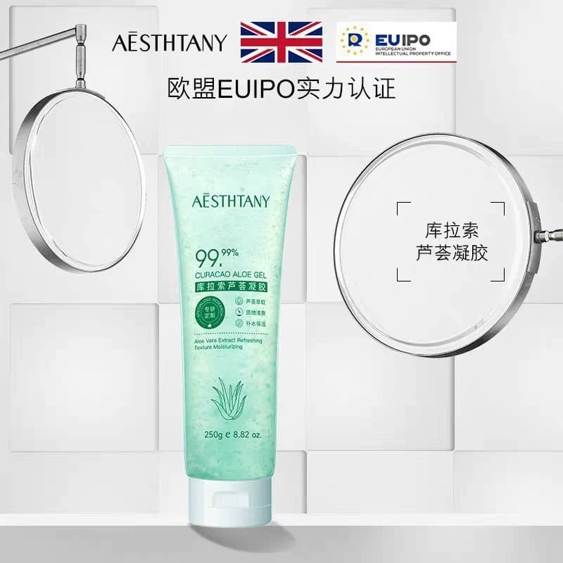 Caviar Aloe Vera Gel All-English Hydrating Aloe Gel for Cross-border