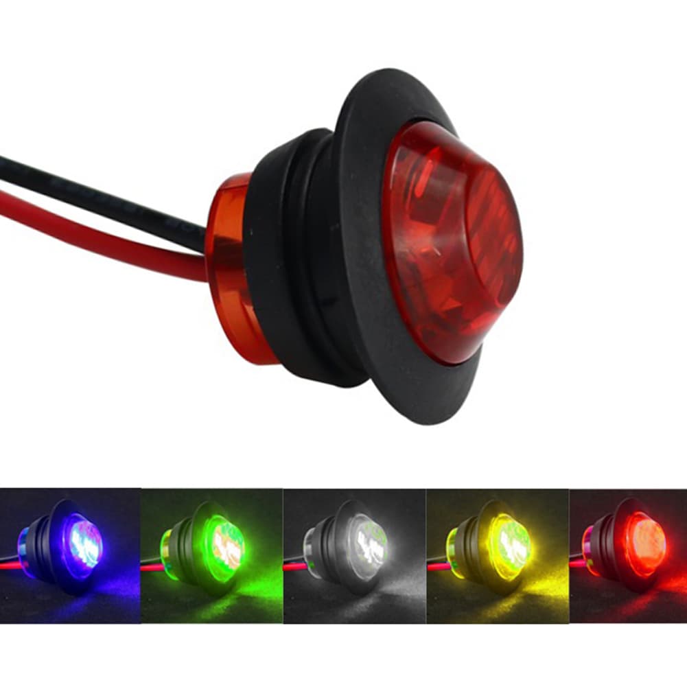 Manufacturer Car Side Light 12V Waterproof LED Light 3/4-Inch 24V Truck Gap Light Truck Turn Signal Light