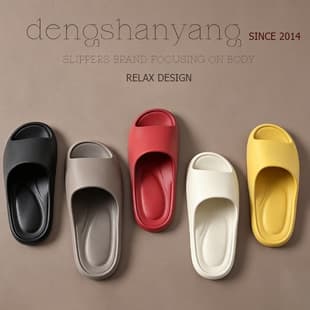 Women's Slippers for Home, Bathroom, Anti-Slip, Odor-Resistant, Shower, Couple, Silent, EVA Men's Sandals, Summer Household