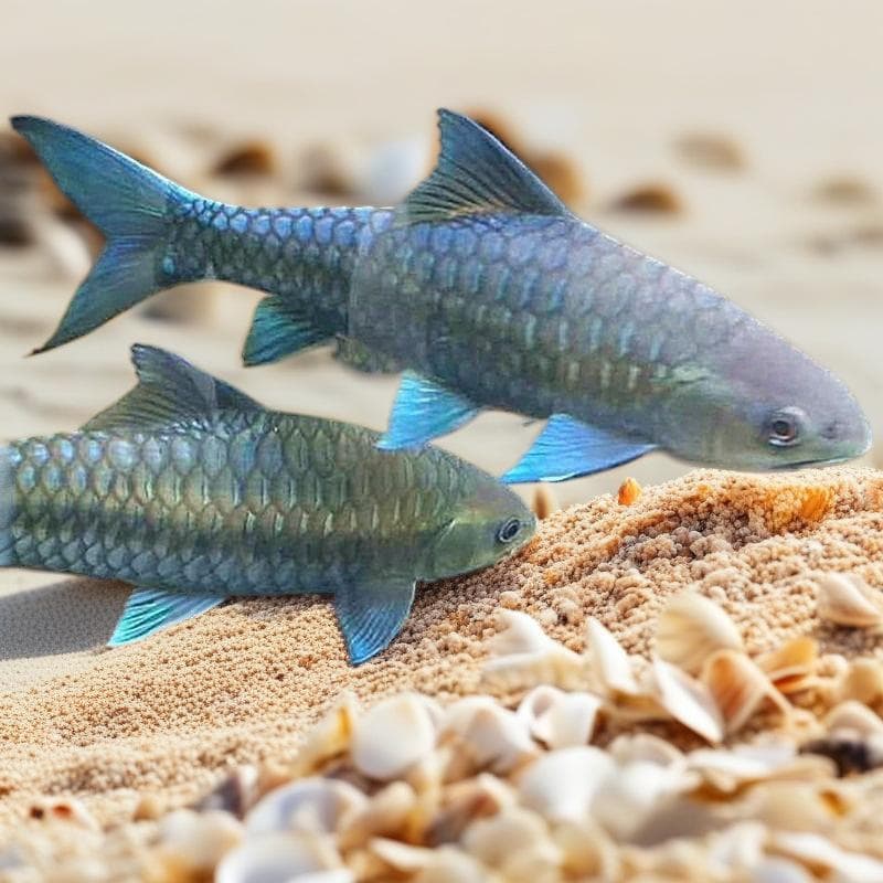 New Guangchun Blue Gilroy Fish Fry Freshwater Ornamental Fish Auspicious Fish Different Mouth Native Luo Fish Feng Shui Fish School Live Fish