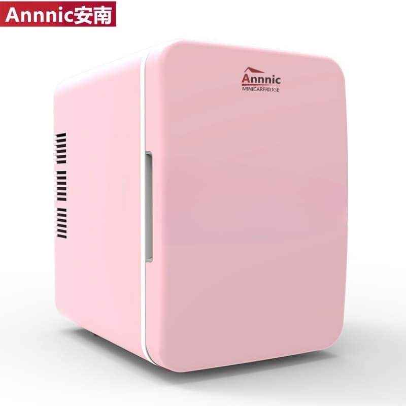 Annan 4L Glossy Beauty Mini Fridge USB Cooling Only Car Fridge Development