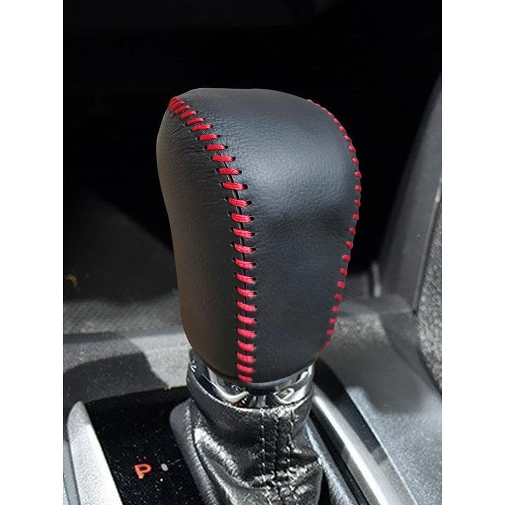 10th Generation Civic Gear Grip Cover 16 Years Civic Automatic Gear Grip Cover Hand-stitched cowhide anti-slip gear lever leather cover