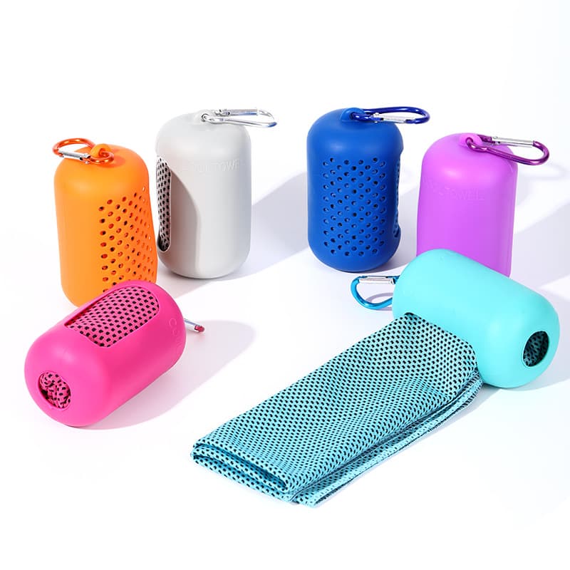 Cross-border summer cooling towels, quick-drying fitness towels, cooling sports towels, cooling yoga towels wholesale