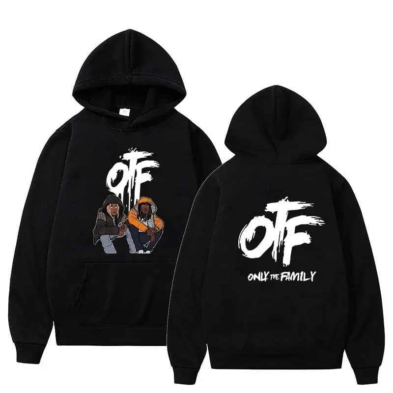 OTF Setr Hip Hop Letter Print Men Hoodie Luxury Brands P