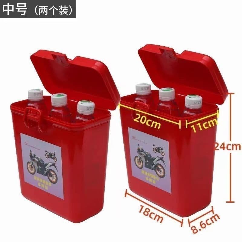 Motorcycle Bumper Tool Box Storage Box, Front Crash Bar Box, Electric Scooter Guard Box