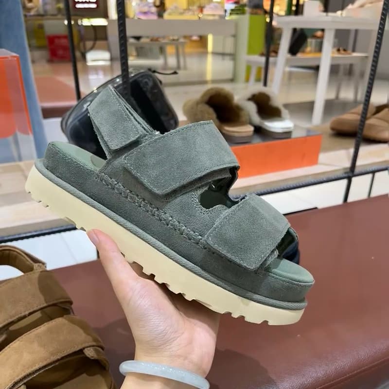 Top Version Cross-Border Fashion Chunky Sole Sandals 2026 Women's Summer New Style Casual Fashion Open-Toe Velcro Beach Sandals for Women