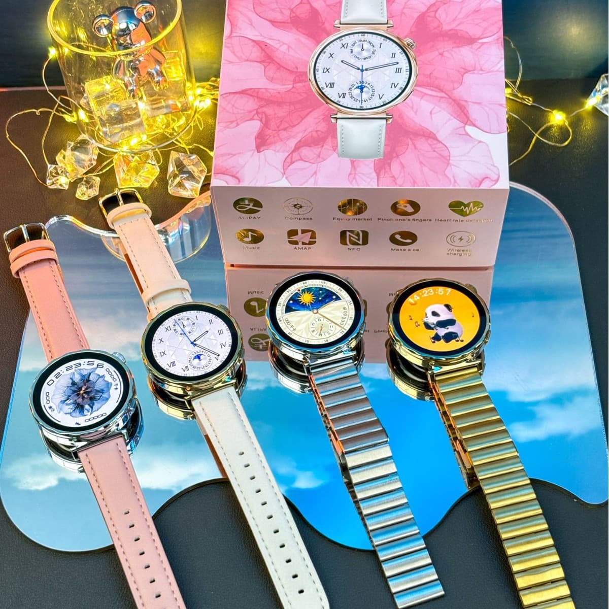 S6 Mini Sports Smartphone Watch for Running, Women's High-End Smartwatch