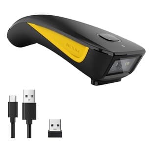 NETUM C750 Bluetooth Portable Wireless 2D Scanner QR Bar Code Express Scanning Gun