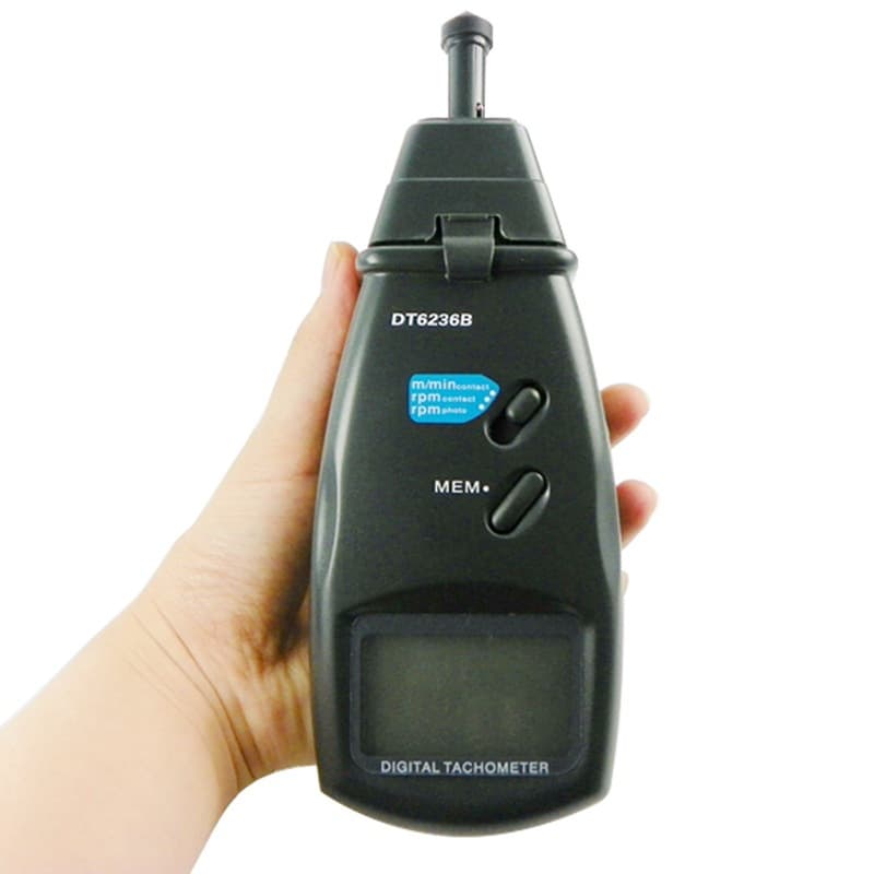DT6236B Photoelectric/Contact/Triple-purpose Tachometer/Non-contact/Dual-purpose Tachometer