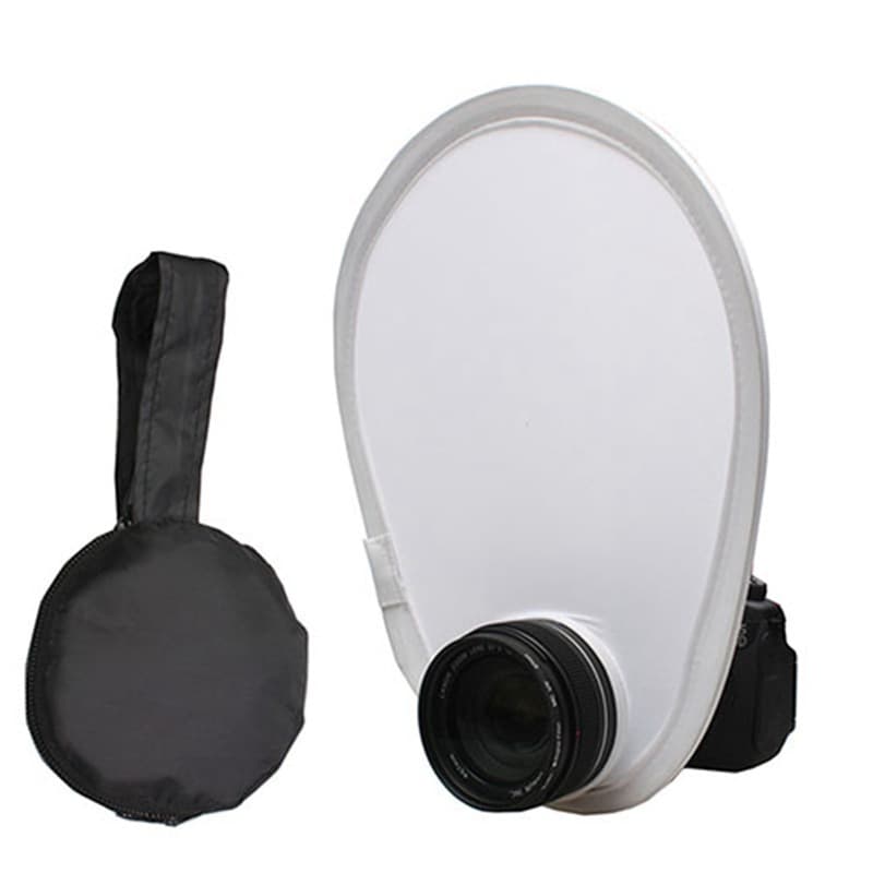 30cm Mini Softbox, Flash Diffuser Panel, DSLR Lens Light Control, External Camera Flag