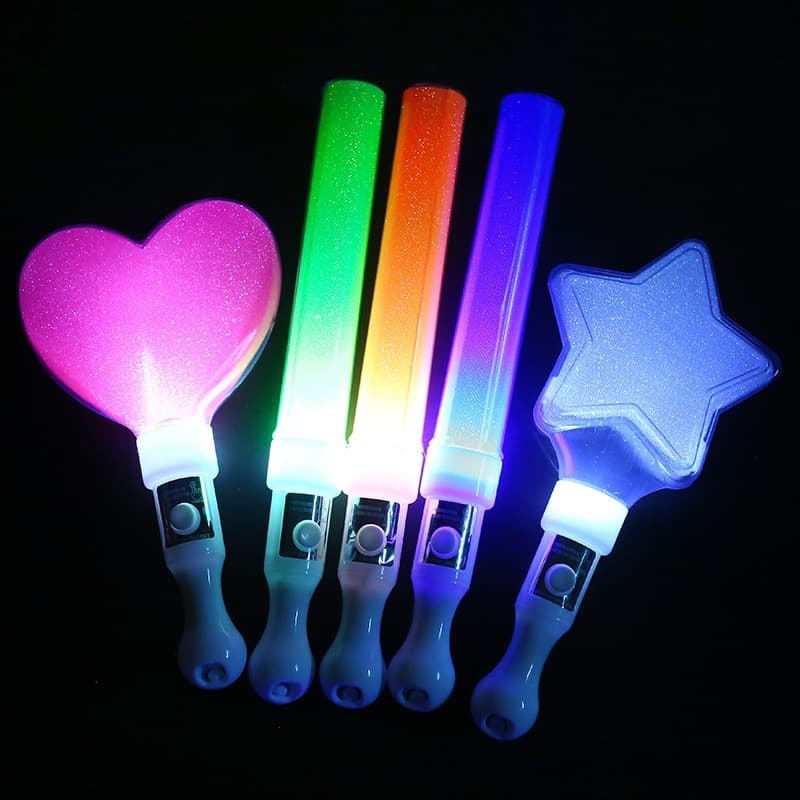 Wholesale manufacturer of glow sticks, concert fluorescent sticks, star concert bar cheering flash props, and support sticks