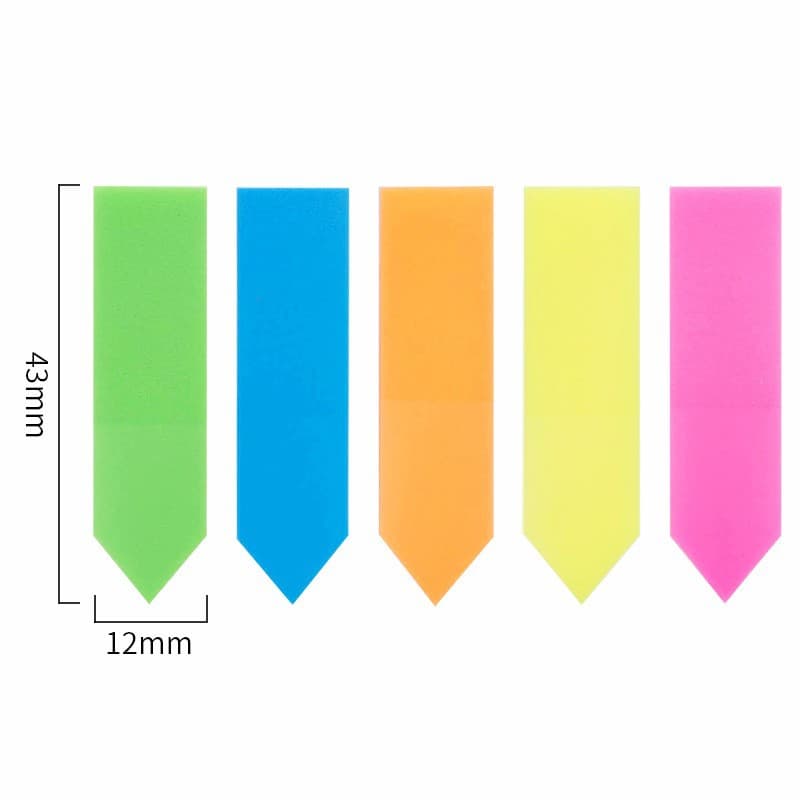 Deli Colorful Sticky Notes Memo Pad Message Paper Self-Adhesive Notes High Appearance