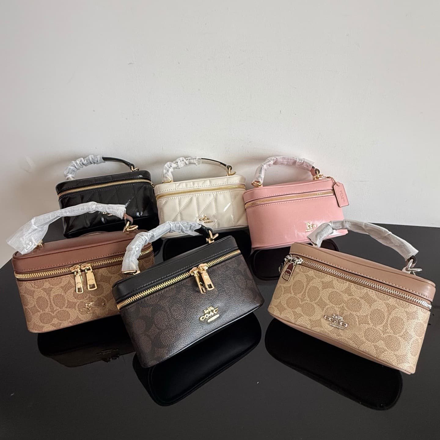Koujia High-Quality New Style Small Box Bag, Mini Chanel-Style Fashion Vintage Monogram Shoulder Crossbody Handbag, Versatile