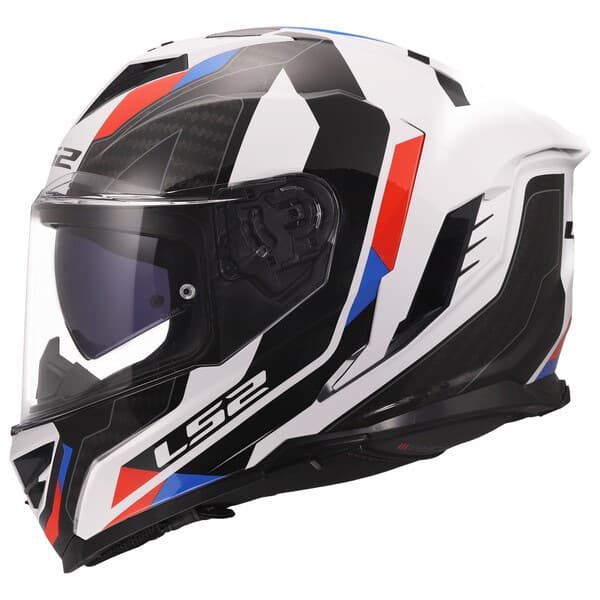 LS2 Motorcycle Dual Lens Helmet Men Women Racing Small Shell Full Face Helmet Anti-fog Large Spoiler FF818