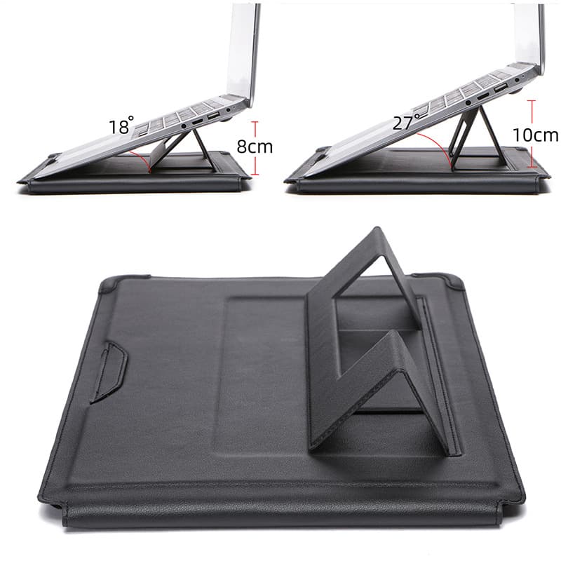 Inner bag bracket heat dissipation inner bag leather case office business suitable for 12345.6 inch thin notebook