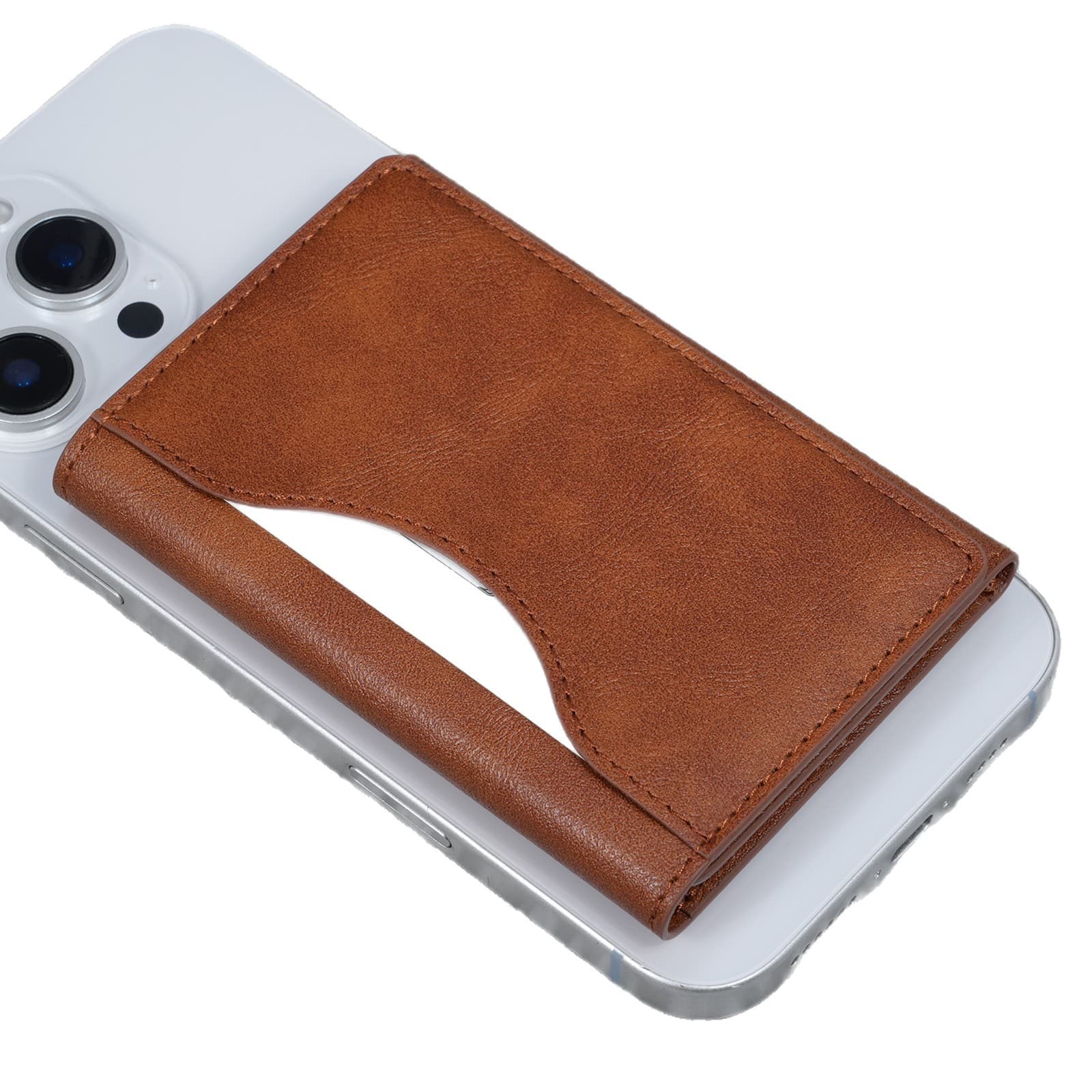 Factory Direct MagSafe Magnetic Tri-Fold Multi-Function Wallet Card Holder Phone Stand