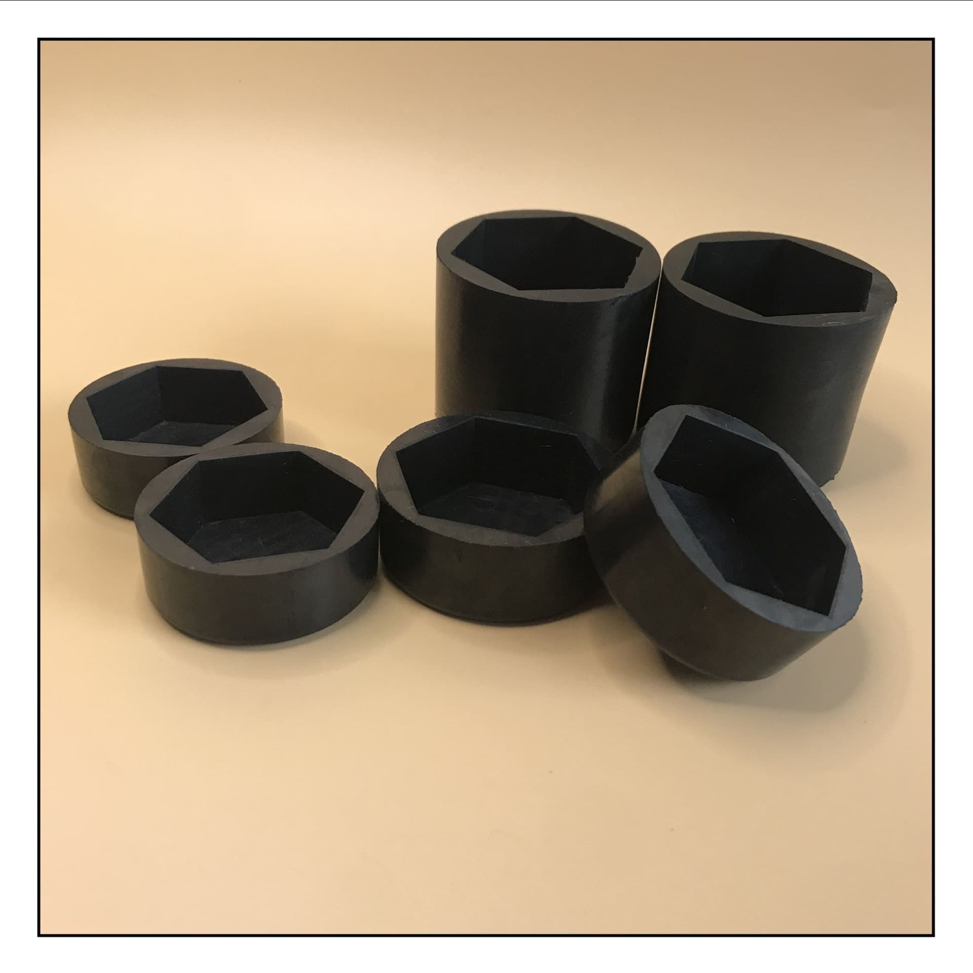 Custom Outdoor Special Rubber Protective Cap, Hex Socket Screw Head Dust and Rust Proof Rubber Cover, Metal Pipe Rubber Cap