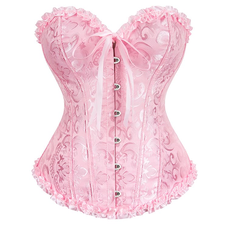 Cross-border source corset six-color court corset, push-up bust support shapewear, wedding dress waist trainer for women